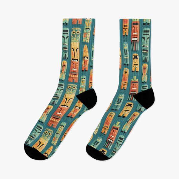 Item preview, Easter Island Statues like pattern v2 designed and sold by Sp3ctrumOfColor.