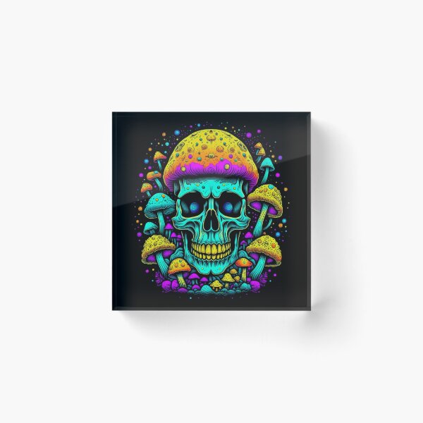 Item preview, Skull Mushrooms and Toadstools designed and sold by PugD.