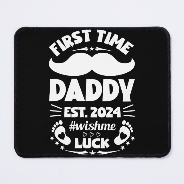 Item preview, First time daddy wish me luck designed and sold by creativevogue.