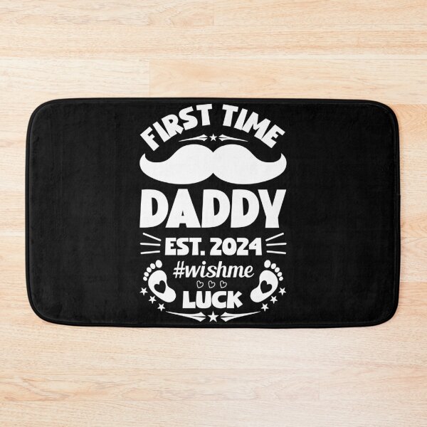 Item preview, First time daddy wish me luck designed and sold by creativevogue.