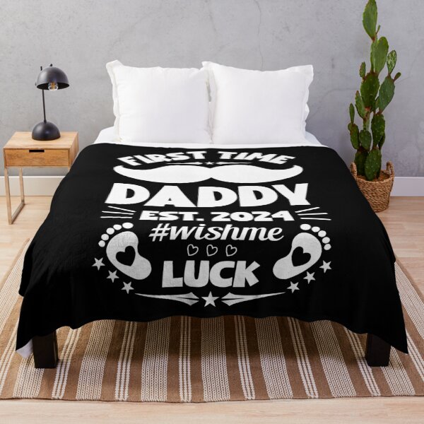 Item preview, First time daddy wish me luck designed and sold by creativevogue.