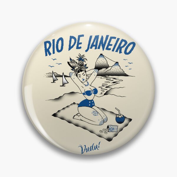 Item preview, Rio de Janeiro Pinup designed and sold by Vudu! ⚡ Studio.