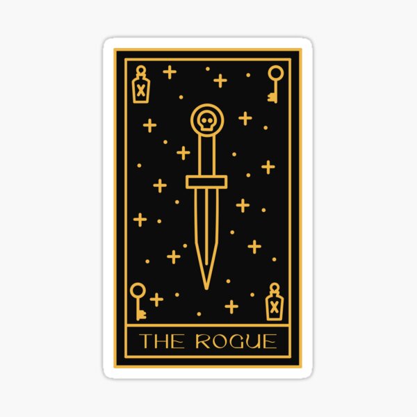 Aperçu de l'œuvre Tarot voyou créée et vendue par PaperCactusInk.
