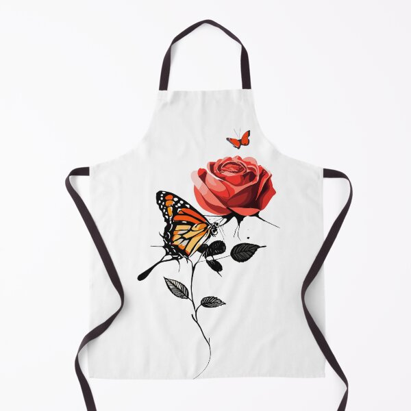 Item preview, Rose and Butterlfy Design designed and sold by Sketch-Shack.