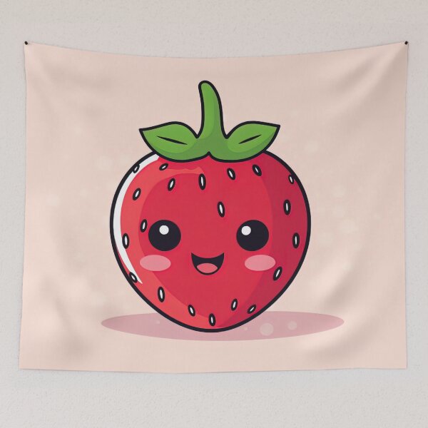 Item preview, Strawberry  | cute style designed and sold by ComicsFactory.