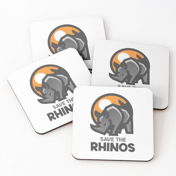 Item preview, Save The Rhinos Chubby Unicorns  Animal Conservation Lover designed and sold by artworkathome.