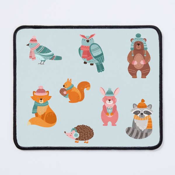 Item preview, Winter Wonderland Animals Set designed and sold by patternjp.