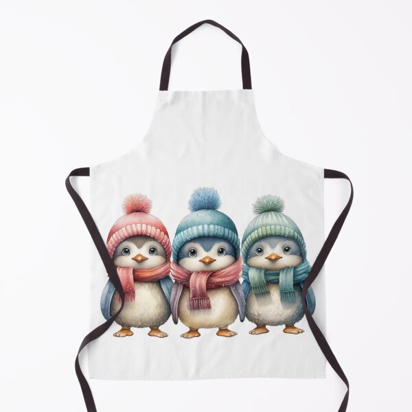 Item preview, Adorable Winter Penguins designed and sold by ArtbyAiGallery.
