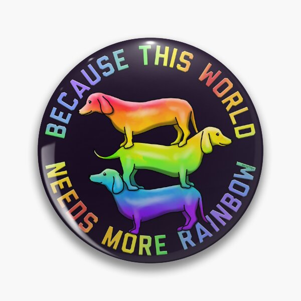 Item preview, More Rainbow Doggies 2023 designed and sold by Art by Veya.