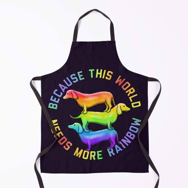 Item preview, More Rainbow Doggies 2023 designed and sold by Art by Veya.