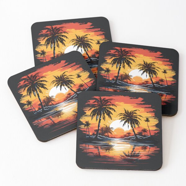 Item preview, Tropical Sunset Paradise designed and sold by Gugacz.