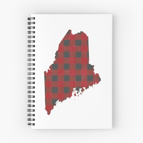 Item preview, Maine Plaid in Red designed and sold by Maren Misner.