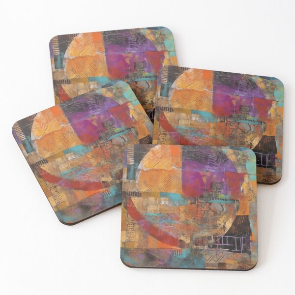 Item preview, Pantone Mosaic: Handwritten Abstract in Vivid Colors designed and sold by Moisky Art.