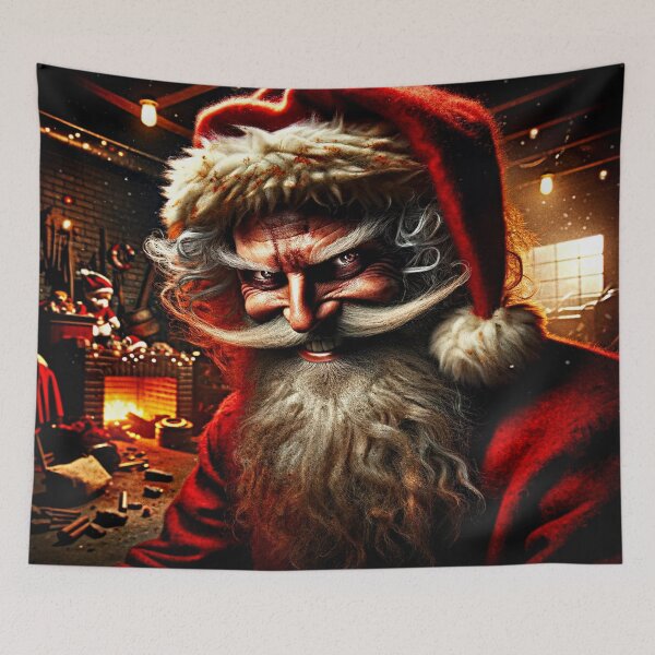 Item preview, Rather psychopathic, this Santa Claus designed and sold by humultinitee.