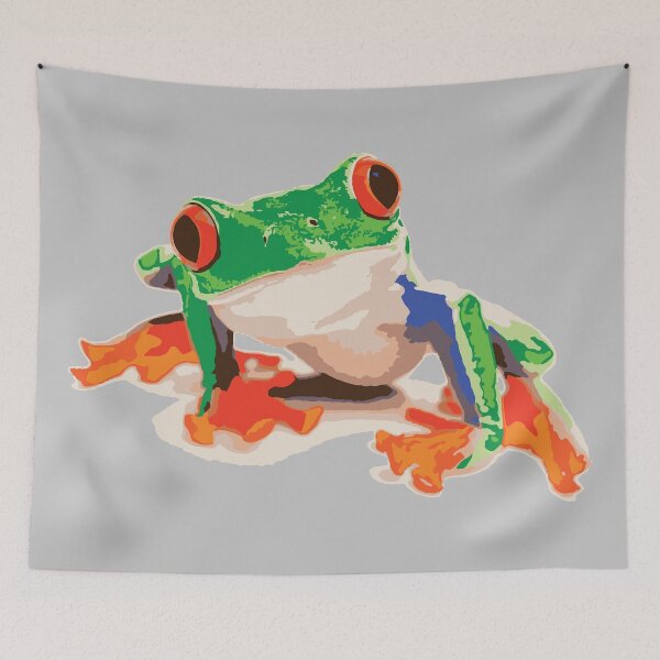 Item preview, Red Eyed Tree Frog designed and sold by Corner-Distro.