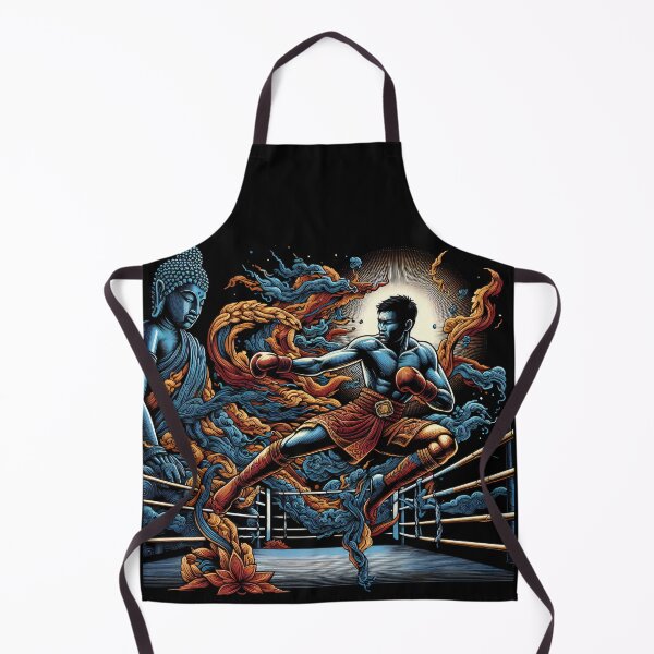 Item preview, Thaiboxing Nak Muay Thai Fight Buddhas Spirit designed and sold by RedDesignSyc.