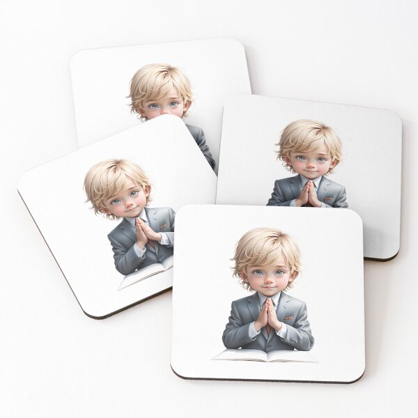 Item preview, Niño pequeño orando por comunión lindo niño seguro designed and sold by artesis.
