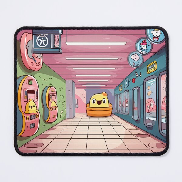 Item preview, Subway station | cute style designed and sold by ComicsFactory.