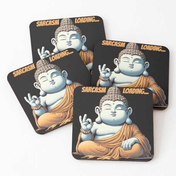 Item preview, Sarcasm Loading Buddha designed and sold by HausKatz.