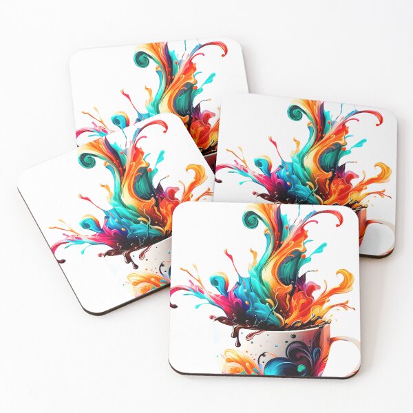 Item preview, Taza de café colorida designed and sold by Franckyto.