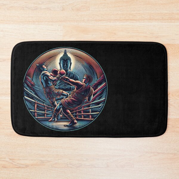 Item preview, Thaiboxing Nak Muay Thai Fight Buddha's favour designed and sold by RedDesignSyc.