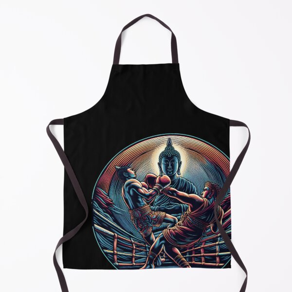Item preview, Thaiboxing Nak Muay Thai Fight Buddha's favour designed and sold by RedDesignSyc.
