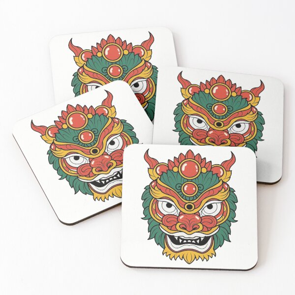 Item preview, Chinese Lion Dance Mask designed and sold by CraftedRealm.