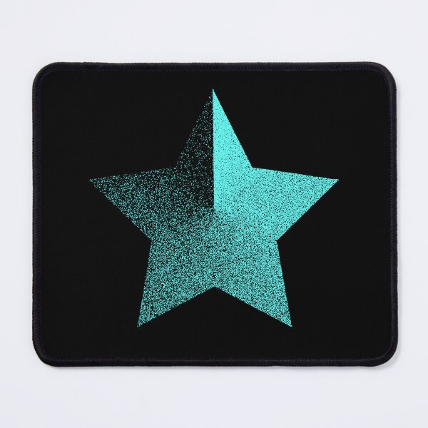 Item preview, Teal Risograph Gradient Star designed and sold by Clayton Johnston.