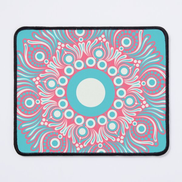 Item preview, Sunset on Sea Anemnone Dot Mandala designed and sold by Triplicate Limited.
