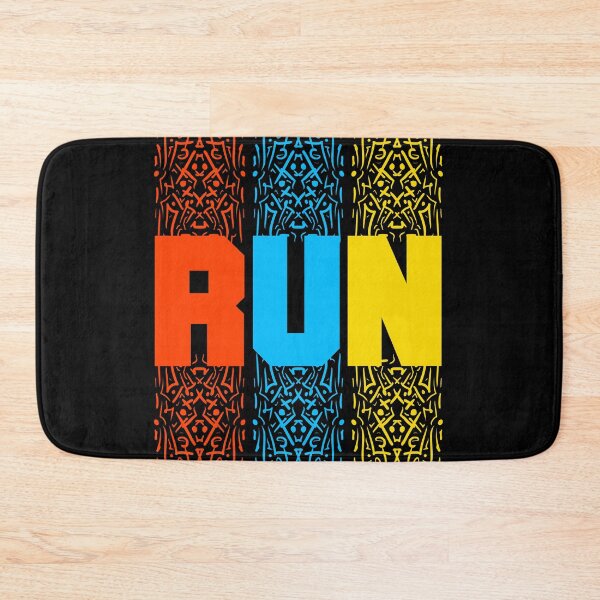 Item preview, run qoute themed graphic design by ironpalette designed and sold by ironpalette.