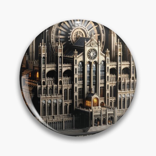 Item preview, Fearful Medieval Solar Factory: Steady Deco Mood designed and sold by ByDigitalDream.