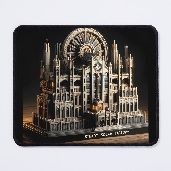 Item preview, Fearful Medieval Solar Factory: Steady Deco Mood designed and sold by ByDigitalDream.