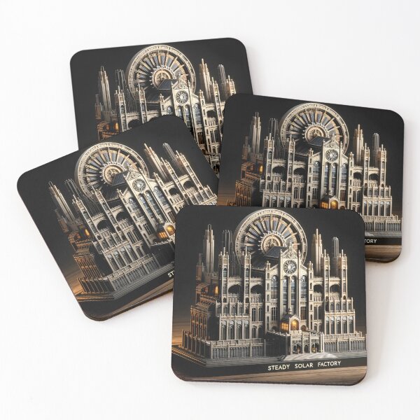 Item preview, Fearful Medieval Solar Factory: Steady Deco Mood designed and sold by ByDigitalDream.