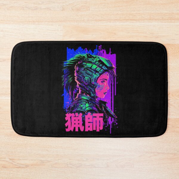 Item preview, Hunter Ryoshi Synthwave Aesthetic Cyborg designed and sold by halleinstyle.
