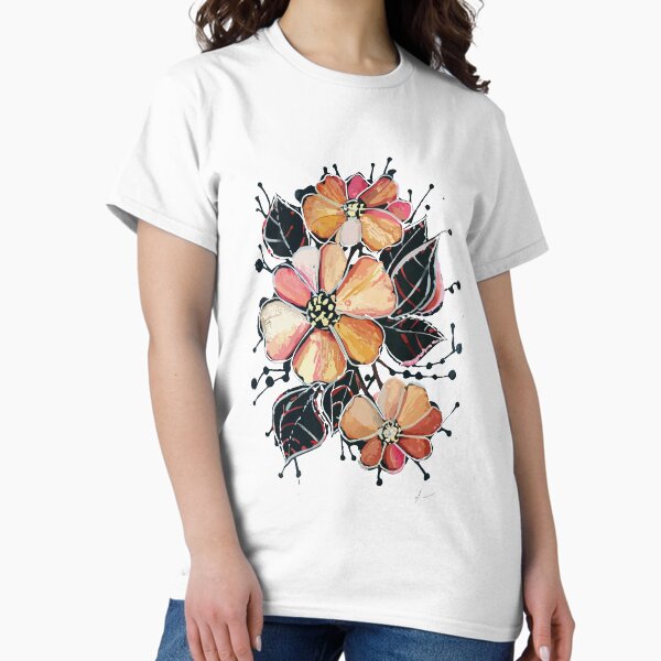 Item preview, Conception de fleurs colorées designed and sold by Sketch-Shack.