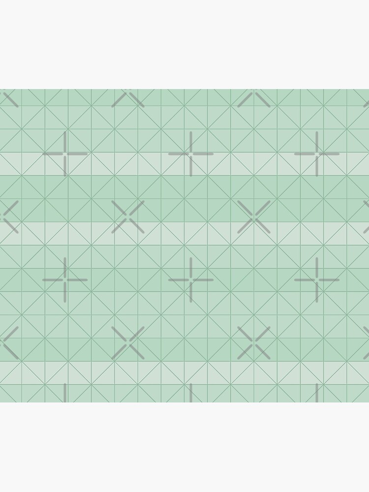Geometric pattern mint green by PrintablesP