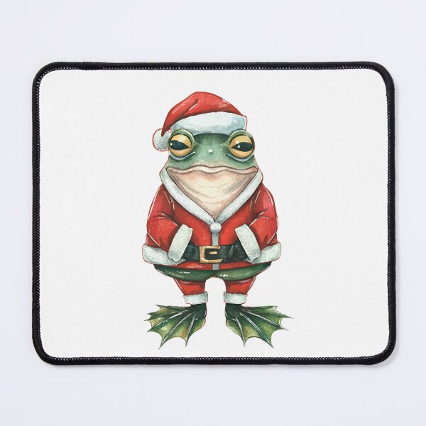 Item preview, Meri Kirihimete Santa frog designed and sold by Raloel Art.