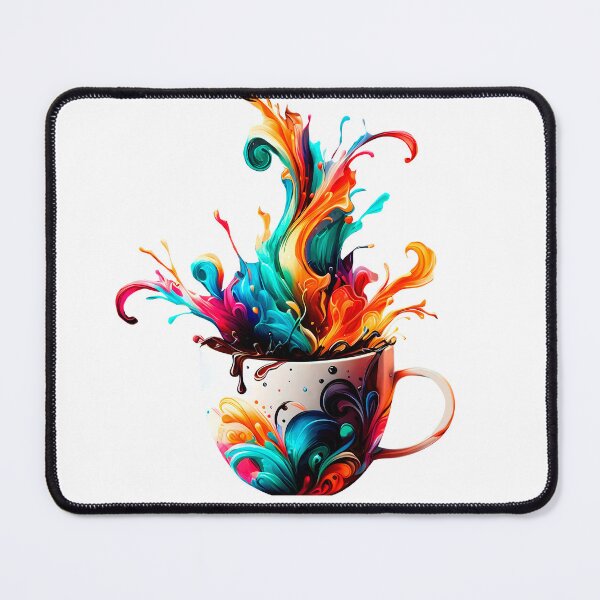 Item preview, Taza de café colorida designed and sold by Franckyto.