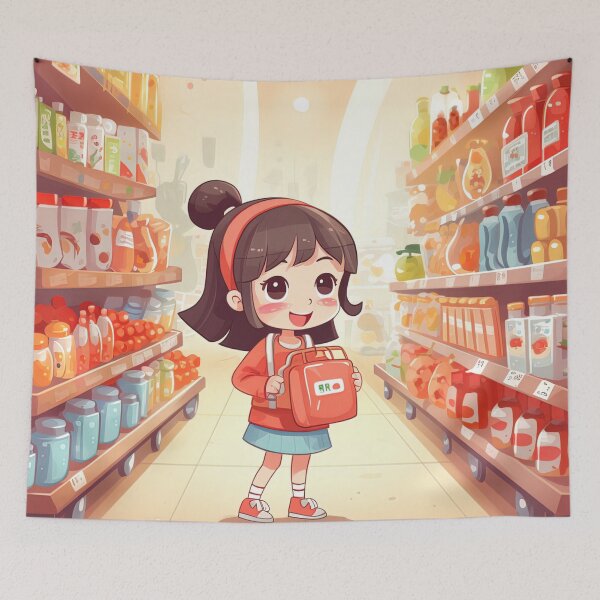 Item preview, Supermarket | cute style designed and sold by ComicsFactory.