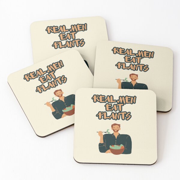 Item preview, Bold Statement: Real Men Choose Plants! designed and sold by GiveMeMood.