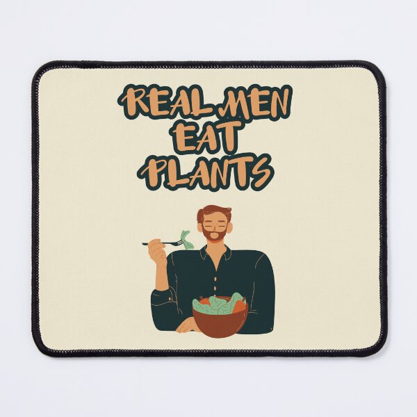 Item preview, Bold Statement: Real Men Choose Plants! designed and sold by GiveMeMood.