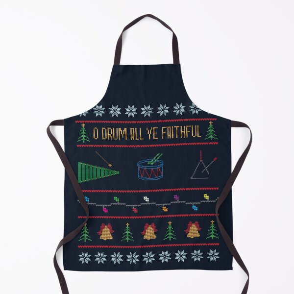 Item preview, O Drum All Ye Faithful - Percussionist Christmas Sweater designed and sold by shenanijen.