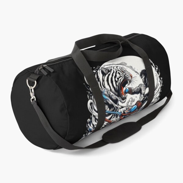 Item preview, Kickboxing Nak Muay Fighter Tiger Wave Design designed and sold by RedDesignSyc.