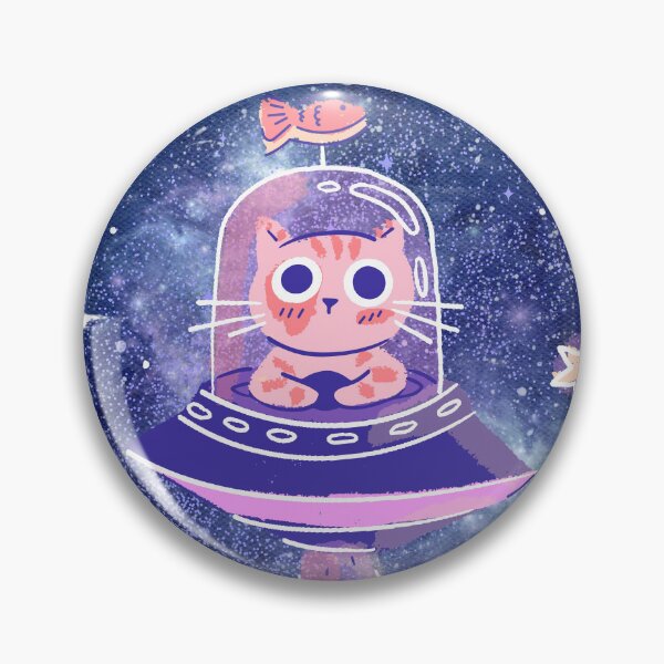 Item preview, Alien Kitty in Space designed and sold by GaudyBass.