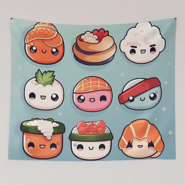 Item preview, Sushi | cute style designed and sold by ComicsFactory.