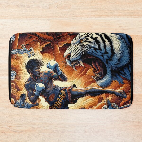 Item preview, Kickboxing Nak Muay Tiger Arena designed and sold by RedDesignSyc.