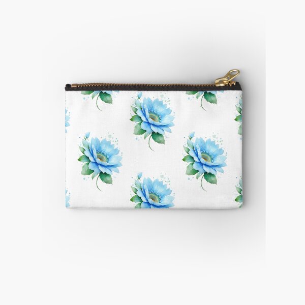 Item preview, Blue flowers. Blue Lily. Delicate watercolor. designed and sold by Harmonysens.