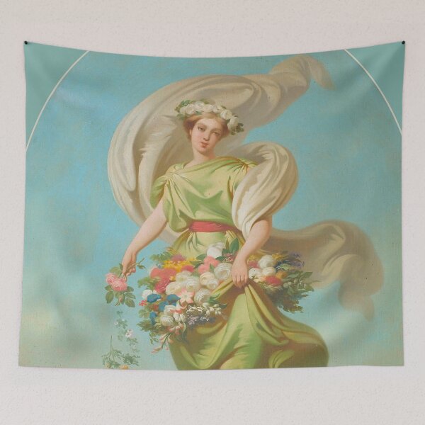 Item preview, HD. Allegory of spring, by Claudi Lorenzale  designed and sold by MINDTHECHERRY.