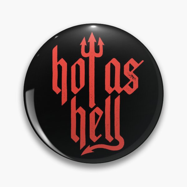 Item preview, Hot as Hell Typography designed and sold by Clayton Johnston.