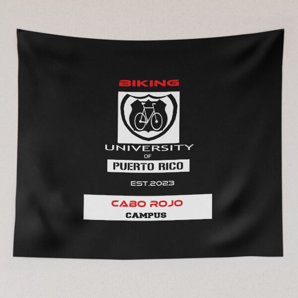 Item preview, Biking University of PR (Cabo Rojo) designed and sold by porfysoundtrack.